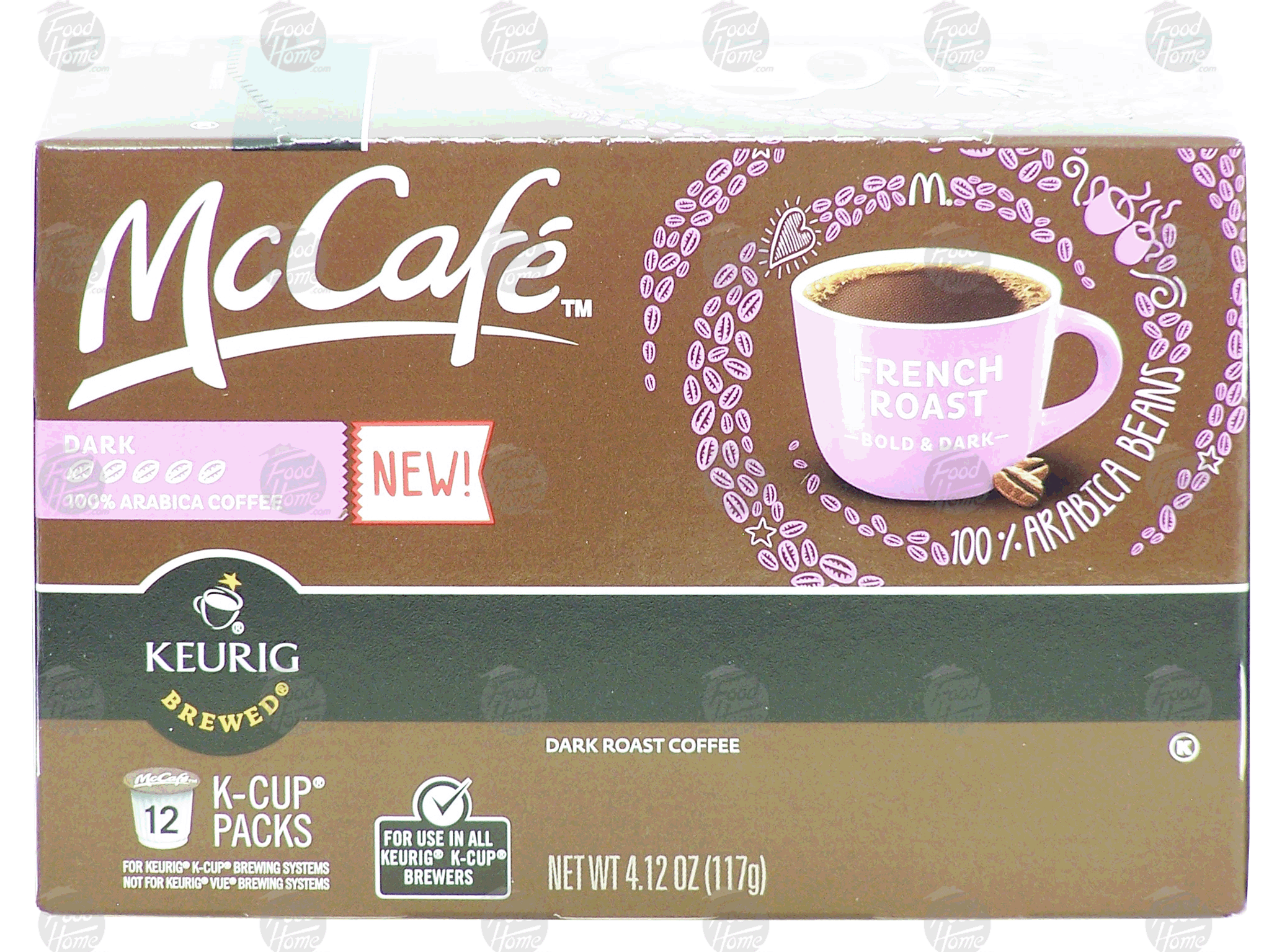 Keurig McCafe dark roast coffee, 100% arabica, 12 k-cups Full-Size Picture